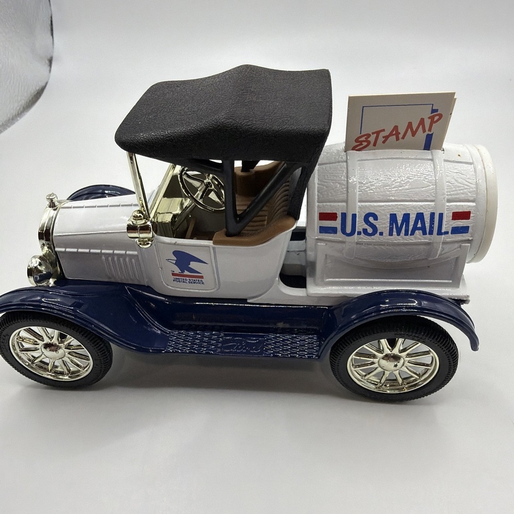 1918 Ford Runabout Model T truck 1990 ERTL Diecast Bank 1:25 scale